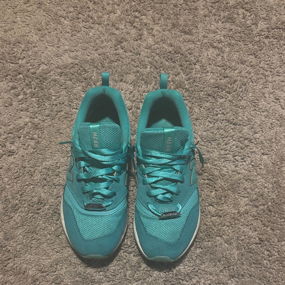 Teal New Balance Women's Sneakers